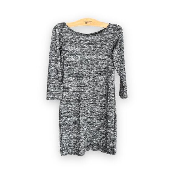 CLUB MONACO | Heather Sleeved Knit Dress (XS) - Picture 1 of 4
